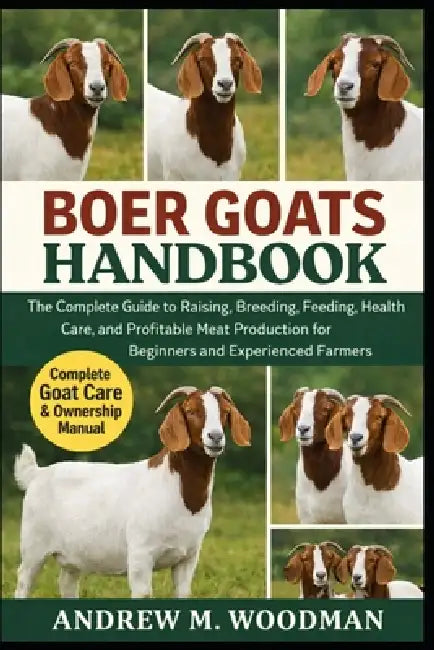 Boer Goats Handbook: The Complete Guide to Raising, Breeding, Feeding, Health Care, and Profitable Meat Production for Beginners and Experienced Farme by Andrew M. Woodman