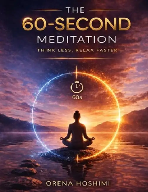 60 Second Meditation: For anyone tired of constant thinking and inner restlessness, a gentle and different path to mental clarity, emotional ease, and by Orena Hoshimi