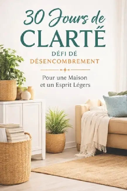 30 Jours de Clarté: Défi de Désencombrement Pour une Maison et un Esprit Légers Carnet guidé avec Psychologie, Scénarios & Conseils d'Expert pour allé by Liniare Lab