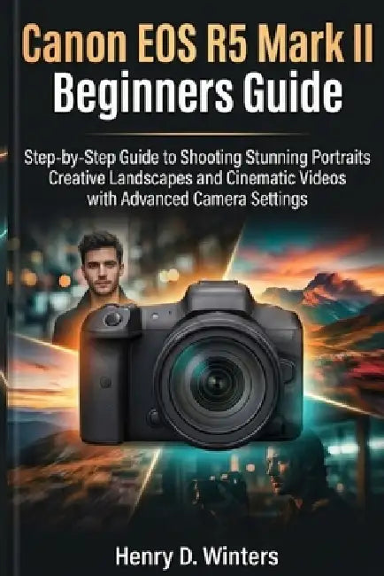 Canon EOS R5 Mark II Beginners Guide: Step-by-Step Guide to Shooting Stunning Portraits Creative Landscapes and Cinematic Videos with Advanced Camera by Henry D. Winters
