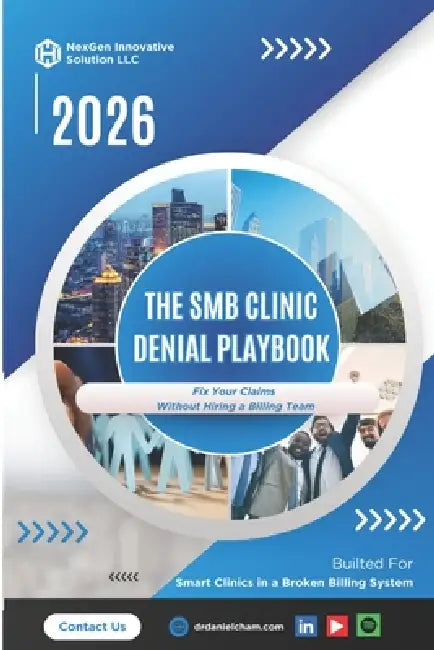 The SMB Clinic Denial Playbook: Fix Your Claims Without Hiring a Billing Team by Daniel Cham