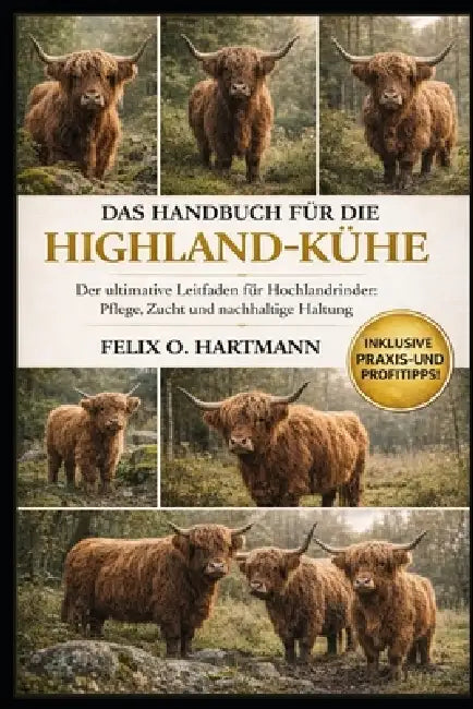 Das Handbuch Für Die Highland-Kühe: Der ultimative Leitfaden für Hochlandrinder: Pflege, Zucht und nachhaltige Haltung by Felix O. Hartmann