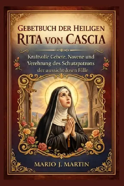 Gebetbuch Der Heiligen Rita Von Cascia: Kraftvolle Gebete, Novene und Verehrung des Schutzpatrons der aussichtslosen Fälle. by Mario J. Martin
