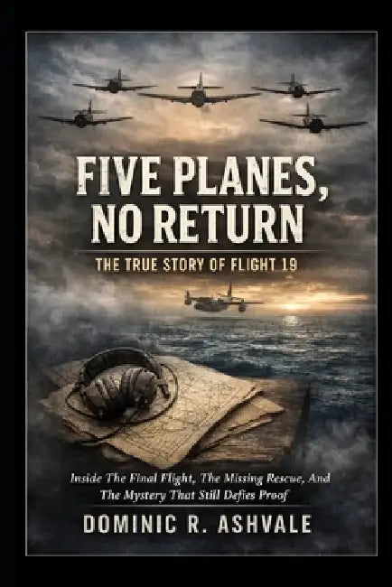 Five Planes, No Return: The True Story of Flight 19: Inside The Final Flight, The Missing Rescue, And The Mystery That Still Defies Proof by Dominic R. Ashvale