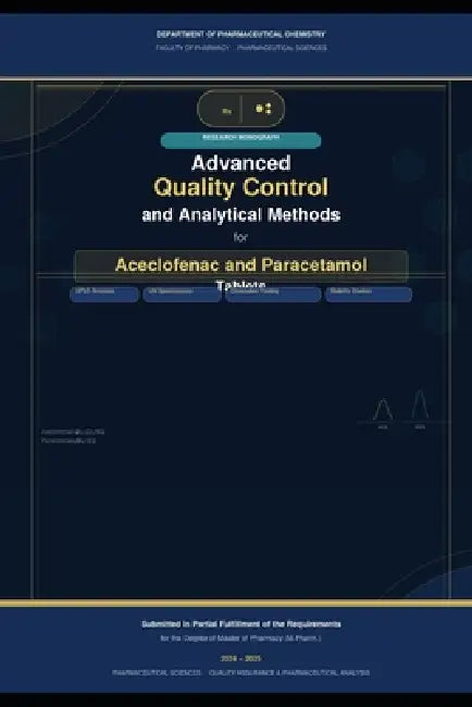 Advanced Quality Control and Analytical Methods for Aceclofenac and Paracetamol Tablets: Methods for Aceclofenac and Paracetamol Tablets by Mital Soni, Mital Rajbhai Soni