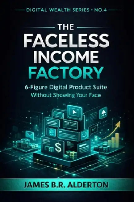 The Faceless Income Factory: 6-Figure Digital Product Suite Without Showing Your Face by James B. R. Alderton