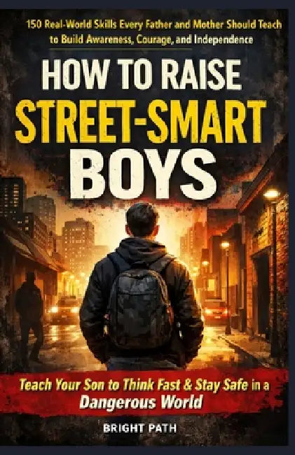 How to Raise Street-Smart Boys: 150 Real-World Skills Every Father and Mother Should Teach to Build Awareness, Courage, and Independence. by Bright Path
