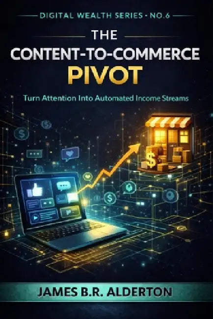The Content-To-Commerce Pivot: Turn Attention into Automated Income Streams by James B. R. Alderton