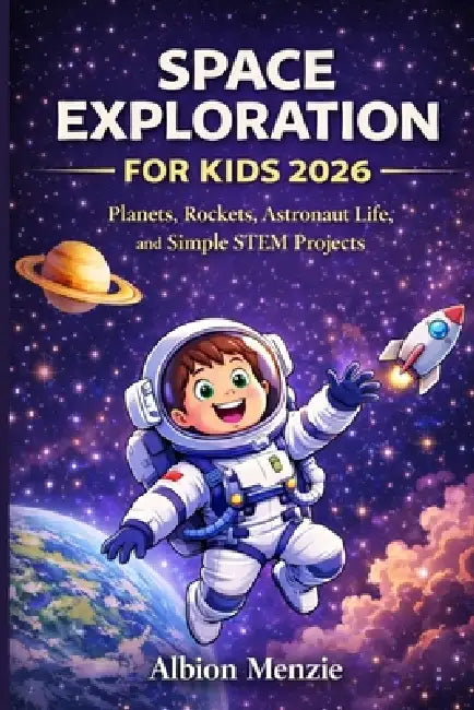 Space Exploration for Kids 2026: Planets, Rockets, Astronaut Life, and Simple STEM Projects by Albion Menzie