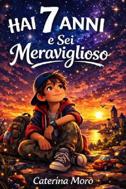 Hai 7 Anni e Sei Meraviglioso: 15 Storie da 5 Minuti per Bambini di 7 Anni - Il Libro per Bambino 7 Anni Maschio che Legge da Solo - Regalo per Bambin by Caterina Moro