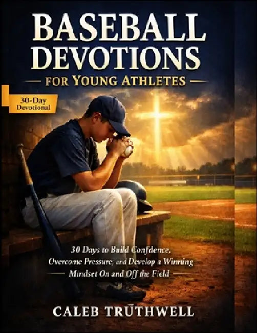 Baseball Devotions for Young Athletes: 30 Days to Build Confidence, Overcome Pressure, and Develop a Winning Mindset On and Off the Field by Caleb Truthwell