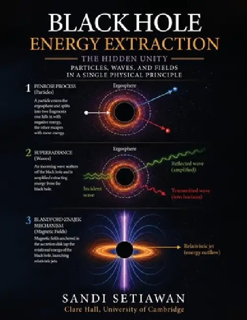 Black Hole Energy Extraction: The Hidden Unity of Particles, Waves, and Fields by Sandi Setiawan