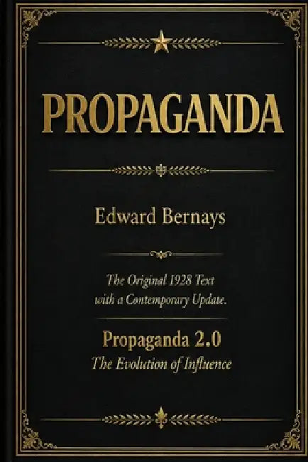 Propaganda The Original 1928 Text with a Contemporary Update Propaganda 2.0 - The Evolution of Influence by Rapush Durollari, Edward Bernays