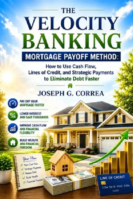 The Velocity Banking Mortgage Payoff Method: How to Use Cash Flow, Lines of Credit, and Strategic Payments to Eliminate Debt Faster by Joseph Correa