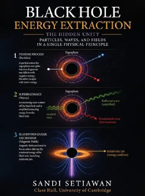 Black Hole Energy Extraction: The Hidden Unity of Particles, Waves, and Fields by Sandi Setiawan