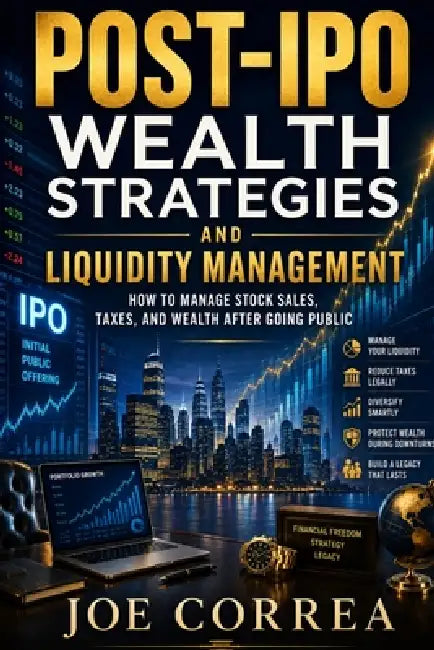 Post-IPO Wealth Strategies and Liquidity Management: How to Manage Stock Sales, Taxes, and Wealth After Going Public by Joe Correa