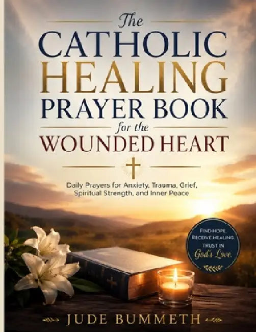 The Catholic Healing Prayer Book for the Wounded Heart: Daily Prayers for Anxiety, Trauma, Grief, Spiritual Strength, and Inner Peace by Jude Bummeth