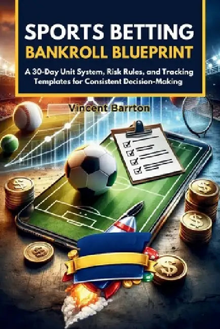 Sports Betting Bankroll Blueprint: A 30-Day Unit System, Risk Rules, and Tracking Templates for Consistent Decision-Making by Vincent Barrton