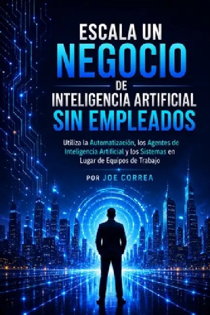 Escala un Negocio de Inteligencia Artificial Sin Empleados: Utiliza la Automatización, los Agentes de Inteligencia Artificial y los Sistemas en Lugar by Joe Correa