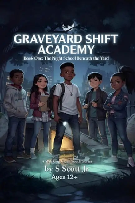 GRAVEYARD SHIFT ACADEMY Book One: The Night School Beneath the Yard by S. Scott