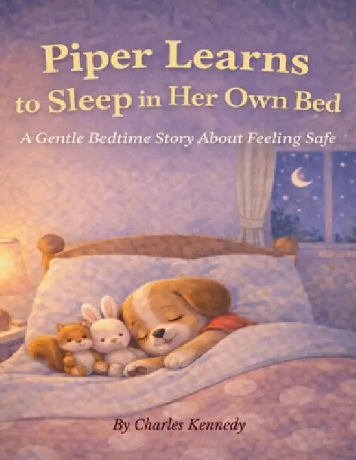Piper Learns to Sleep in Her Own Bed: A Gentle Bedtime Story About Feeling Safe by Charles Kennedy