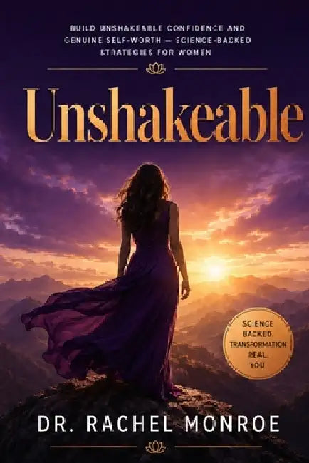 Unshakeable: Build Unshakeable Confidence and Genuine Self-Worth - Science-Backed Strategies for Women to Overcome Self-Doubt, Silence Your Inner Crit by Dr Rachel Monroe