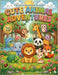 Cute Animal Adventures: A Fun Coloring Book For Kids by Emma Dreamweaver