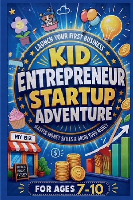 Kid Entrepreneur Startup Adventure: Launch Your First Business, Master Money Skills & Grow Your Money: For 7-10 Year Olds by Bessie Wren Watkins