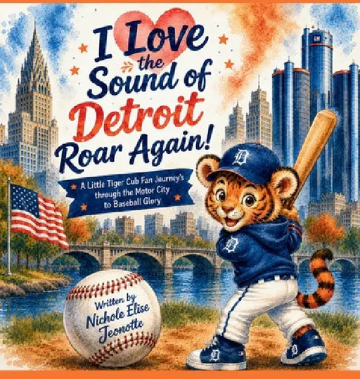 I Love the Sound of Detroit Roar Again!: A Little Tiger Cub Fan Journey's through the Motor City to Baseball Glory by Nichole Elise Jeonotte