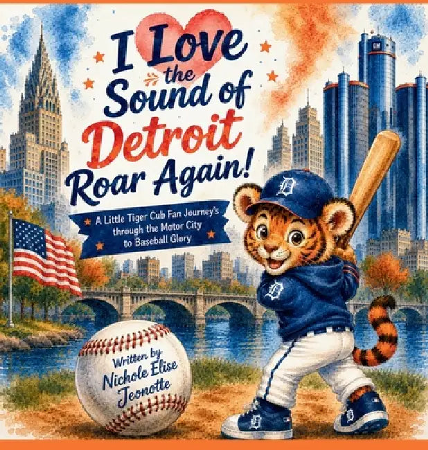 I Love the Sound of Detroit Roar Again!: A Little Tiger Cub Fan Journey's through the Motor City to Baseball Glory by Nichole Elise Jeonotte