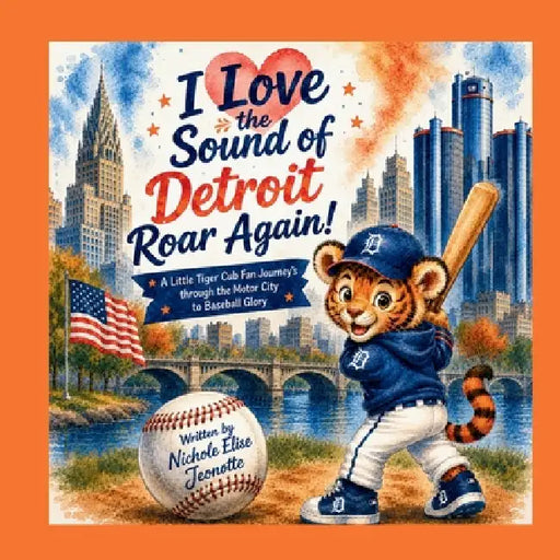 I Love the Sound of Detroit Roar Again!: A Little Tiger Cub Fan Journey's through the Motor City to Baseball Magic by Nichole Elise Jeonotte