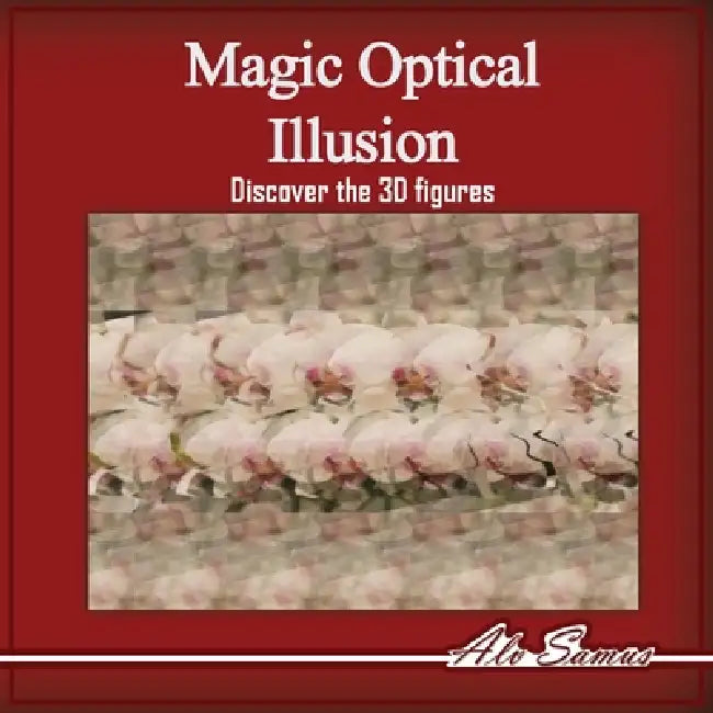 Magic Optical Illusion, Discover the 3D figures by Alvaro Samuel Cespedes Ramirez