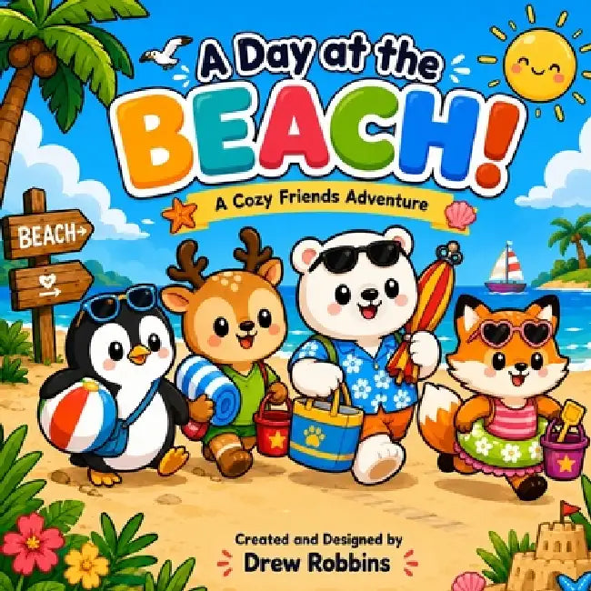 A Day at the Beach! by Drew Robbins