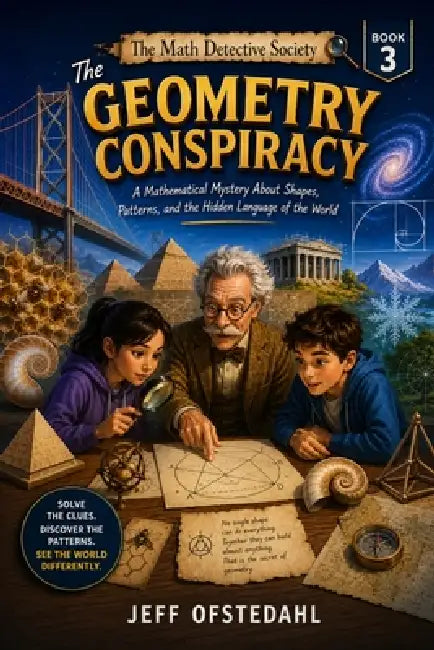 The Geometry Conspiracy: A Mathematical Mystery About Shapes, Symmetry, and the Hidden Design of the World by Jeff Ofstedahl