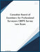 Canadian Board of Examiners for Professional Surveyors CBEPS Survey Law Exam by Csb Castle
