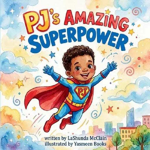 PJ's Amazing Superpower by Lashunda McClain, Yasmeen Books, Patrick McClain