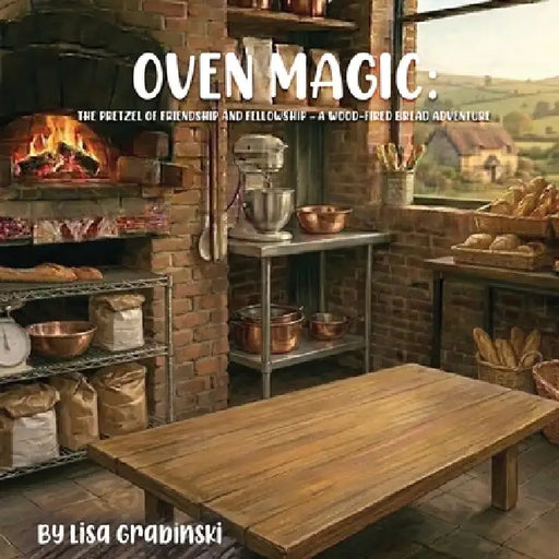 Oven Magic: The Pretzel Of Friendship And Fellowship: A Wood-Fired Bread Adventure by Lisa Grabinski, Wellington Publishing