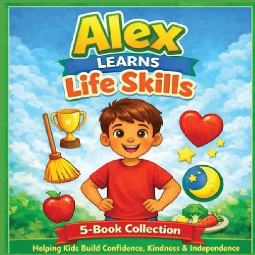 Alex Learns Life Skills: A 5-Book Collection to Help Kids Grow Confident, Kind, and Independent by Jayla Meadows
