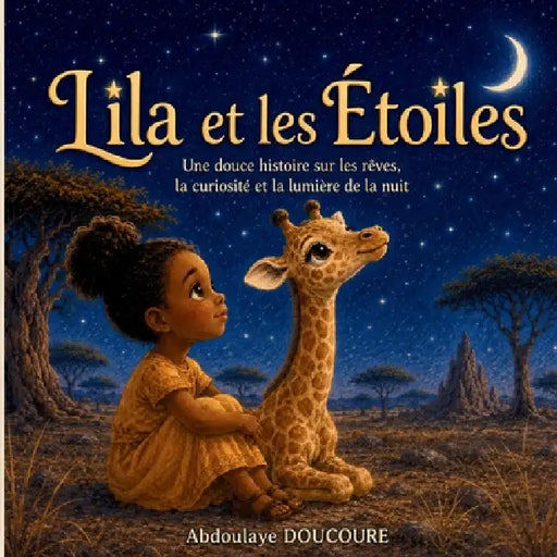 Lila et les étoiles: Une douce histoire sur les rêves, la curiosité et la lumière de la nuit by Abdoulaye Doucoure