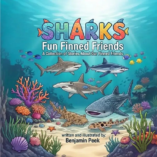 Sharks! A Collection of Fun Finned Friends by Benjamin Peek