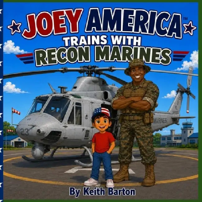 Joey America Trains with Recon Marines by Keith Barton