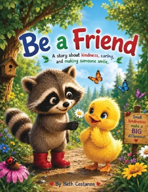Be A Friend, a story about kindness, caring, and making someone smile.: Be A Friend by Beth Costanzo