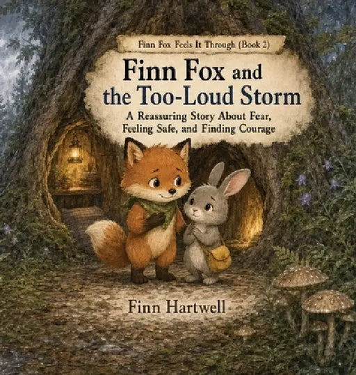 Finn Fox and the Too-Loud Storm: A Reassuring Story About Fear, Feeling Safe, and Finding Courage by Finn Hartwell