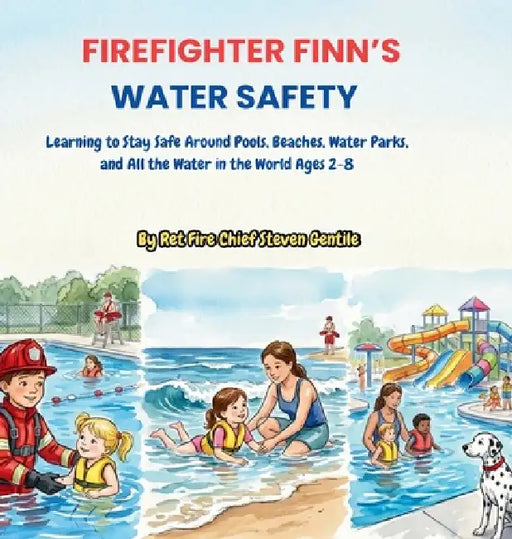 Firefighter Finn's Water Safety: Learning to Stay Safe Around Pools, Beaches, Water Parks, and All the Water in the World Ages 2-8 by Chief Steven Patrick Gentile