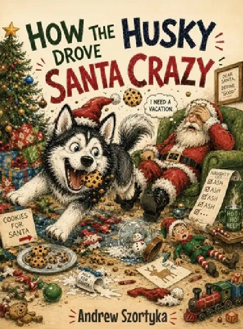 How the Husky Drove Santa Crazy by Andrew Szortyka