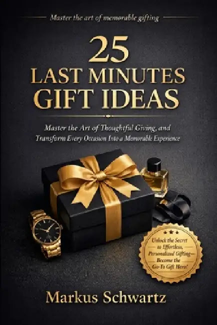 25 Last-Minutes Gift Ideas: Simple DIY Project for Every Occasion by Markus Schwartz