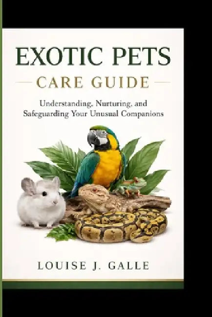 Exotic Pets Care Guide: Understanding, Nurturing, and Safeguarding Your Unusual Companions by Louise J. Galle