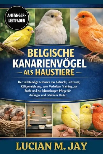 Belgische Kanarienvögel ALS Haustiere: Der vollständige Leitfaden zur Aufzucht, Fütterung, Käfigeinrichtung, zum Verhalten, Training, zur Zucht und zu by Lucian M. Jay