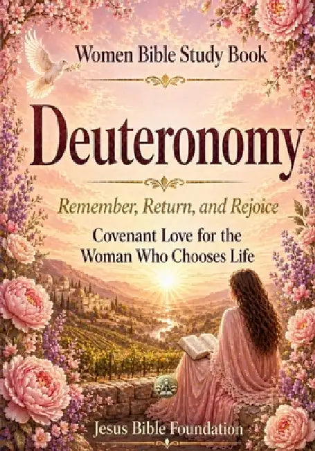 Women Bible Study Book Deuteronomy: Remember, Return, and Rejoice: Covenant Love for the Woman Who Chooses Life by Jesus Bible Foundation