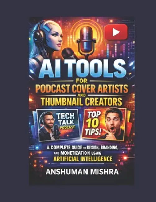 AI Tools for Podcast Cover Artists and Thumbnail Creators: A Complete Guide to Design, Branding, and Monetization Using Artificial Intelligence by Anshuman Mishra